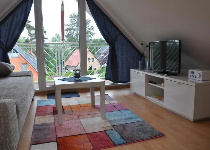 Mueritzzauber / 1 Dachgeschoss-appartement Lägenhet *